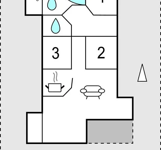 Сasa de vacaciones Tingodden Xi Dnmk Hvide Sande